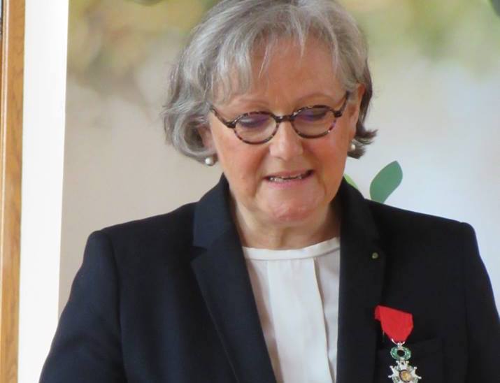 Marie-Agnès Hérout remise de la Légion d'honneur