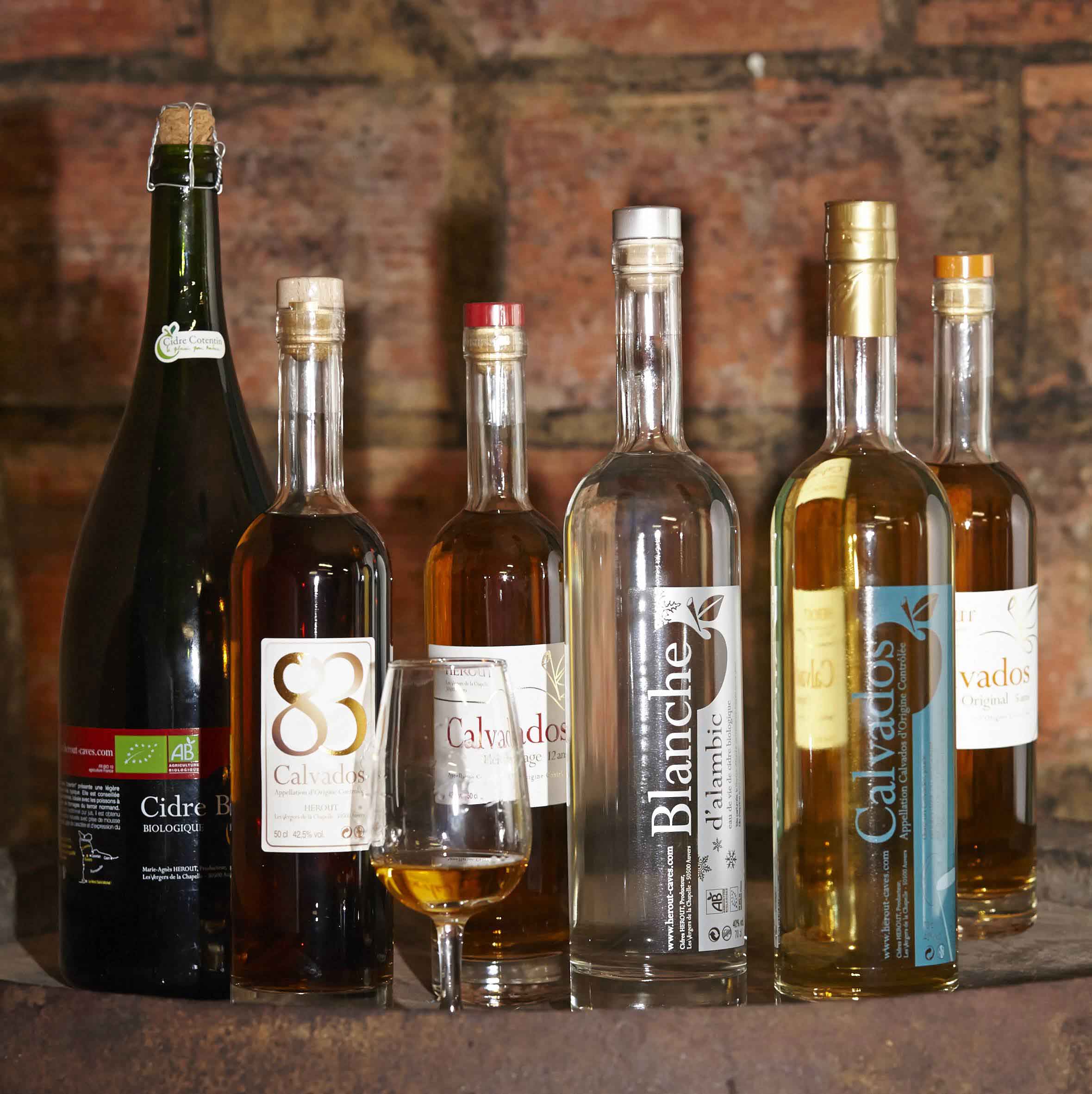 Gamme Calvados Bio Hérout