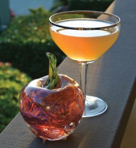 Un cocktail à base de Calvados AOC et de Cidre Cotentin AOC Brut.